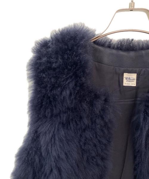 Ron Herman（ロンハーマン）Ron Herman (ロンハーマン) Fur Vest ネイビー サイズ:XSの古着・服飾アイテム