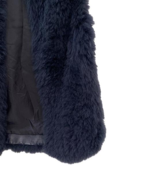 Ron Herman（ロンハーマン）Ron Herman (ロンハーマン) Fur Vest ネイビー サイズ:XSの古着・服飾アイテム