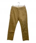 orSlowオアスロウ）の古着「スリムフィット アーミートラウザーズ チノパン」｜ベージュ