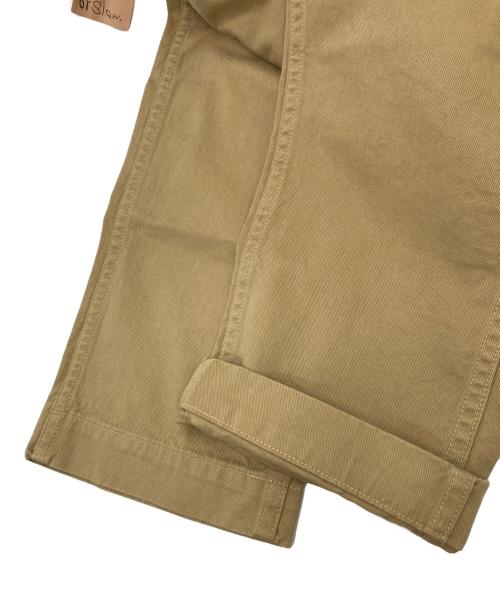 orSlow（オアスロウ）orSlow (オアスロウ) スリムフィット アーミートラウザーズ チノパン ベージュ サイズ:Sの古着・服飾アイテム