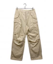 waiper（ワイパー）の古着「M-65フィールドカーゴパンツ」｜アイボリー