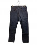orSlowオアスロウ）の古着「107Wデニムパンツ」｜ブルー