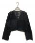 anuke（アンヌーク）の古着「Patchwork Lace Cardigan」｜ブラック