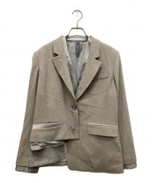 AULA AILA（アウラアイラ）の古着「4WAY JACKET」｜グレー