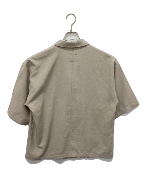 LEPSIM（レプシム）LEPSIM (レプシム) ルーズWブレスト5分袖 ジャケット ベージュ サイズ:F 未使用品の古着・服飾アイテム