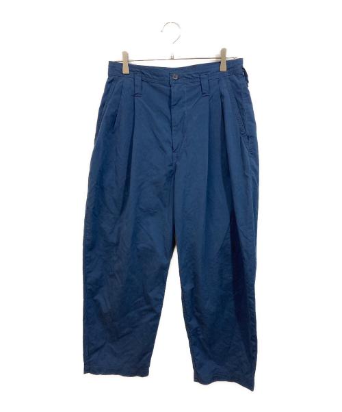 Porter Classic（ポータークラシック）Porter Classic (ポータークラシック) ウェザー クロップド パンツ ネイビー サイズ:SIZE Sの古着・服飾アイテム