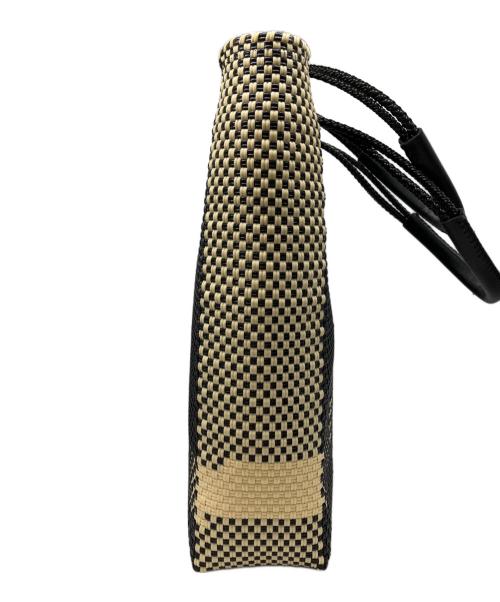 WOVEN（ウーヴン）woven (ウーヴン) メルカドバッグ ブラックの古着・服飾アイテム