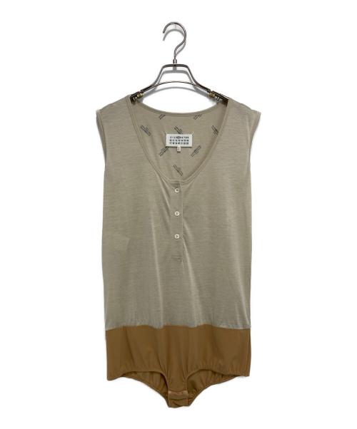 Martin Margiela 4（マルタン・マルジェラ 4）Martin Margiela 4 (マルタン・マルジェラ 4) ボディースーツ ベージュ サイズ:42の古着・服飾アイテム