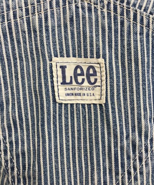 LEE（リー）LEE (リー) ヒッコリー オーバーオール ブルー サイズ:表記なしの古着・服飾アイテム