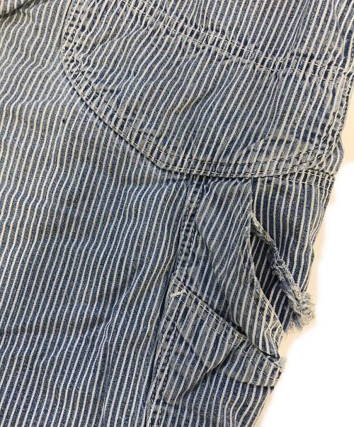 LEE（リー）LEE (リー) ヒッコリー オーバーオール ブルー サイズ:表記なしの古着・服飾アイテム