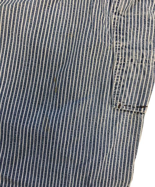 LEE（リー）LEE (リー) ヒッコリー オーバーオール ブルー サイズ:表記なしの古着・服飾アイテム