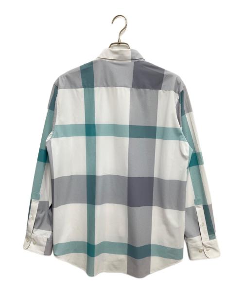 BLACK LABEL CRESTBRIDGE（ブラックレーベル クレストブリッジ）BLACK LABEL CRESTBRIDGE (ブラックレーベル クレストブリッジ) ハイストレッチトリコットクレストブリッジチェックシャツ マルチカラー サイズ:Lの古着・服飾アイテム