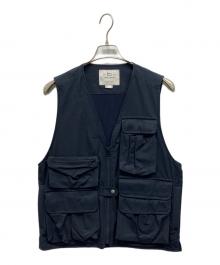 WOOLRICH（ウールリッチ）の古着「RIP STOP TRAVEL VEST」｜ネイビー