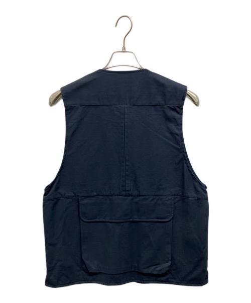 WOOLRICH（ウールリッチ）WOOLRICH (ウールリッチ) RIP STOP TRAVEL VEST ネイビー サイズ:Mの古着・服飾アイテム