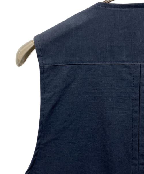WOOLRICH（ウールリッチ）WOOLRICH (ウールリッチ) RIP STOP TRAVEL VEST ネイビー サイズ:Mの古着・服飾アイテム