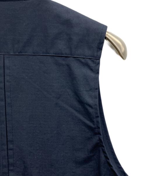 WOOLRICH（ウールリッチ）WOOLRICH (ウールリッチ) RIP STOP TRAVEL VEST ネイビー サイズ:Mの古着・服飾アイテム