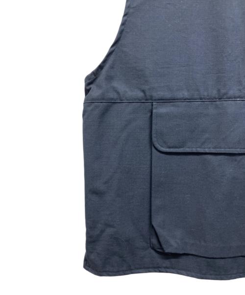 WOOLRICH（ウールリッチ）WOOLRICH (ウールリッチ) RIP STOP TRAVEL VEST ネイビー サイズ:Mの古着・服飾アイテム