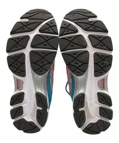 asics（アシックス）asics (アシックス) AWAKE (アウェイク) GEL-NYC(ゲルエヌワイシー) グリーン×ピンク サイズ:US9の古着・服飾アイテム