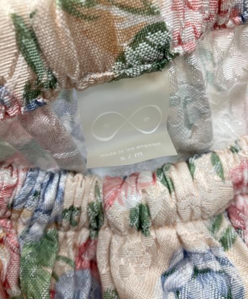 323（サンニーサン）323 (サンニーサン) フローラルパンツ アイボリー サイズ:Freeの古着・服飾アイテム