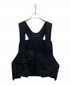 My Beautiful Landletマイビューティフルランドレット）の古着「バックパックベスト」｜ブラック