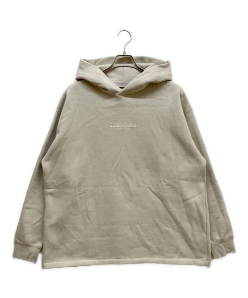 FOG ESSENTIALS（フィアオブゴッド エッセンシャル）FOG ESSENTIALS (フィアオブゴッド エッセンシャル) プルオーバーパーカー ベージュ サイズ:Sの古着・服飾アイテム