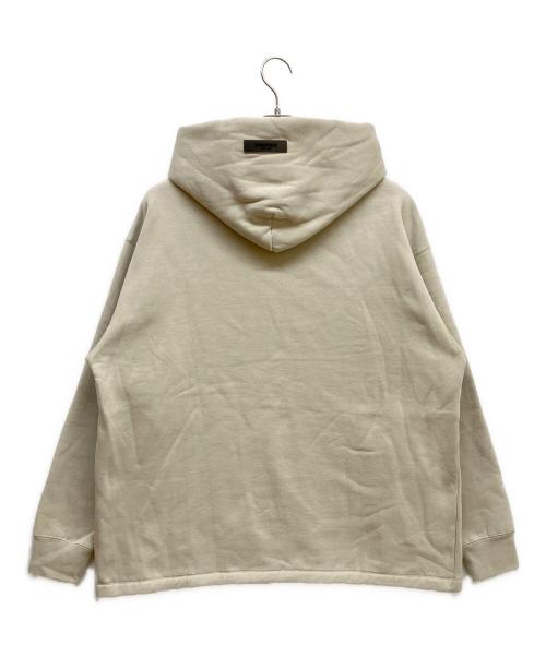 FOG ESSENTIALS（フィアオブゴッド エッセンシャル）FOG ESSENTIALS (フィアオブゴッド エッセンシャル) プルオーバーパーカー ベージュ サイズ:Sの古着・服飾アイテム