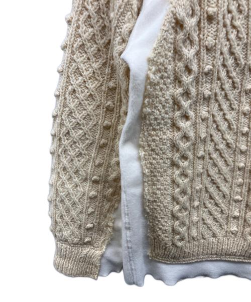 Rebuild by Needles（リビルドバイニードルス）Rebuild by Needles (リビルドバイニードルス) FISHERMAN SWEATER ベージュ サイズ:Mの古着・服飾アイテム