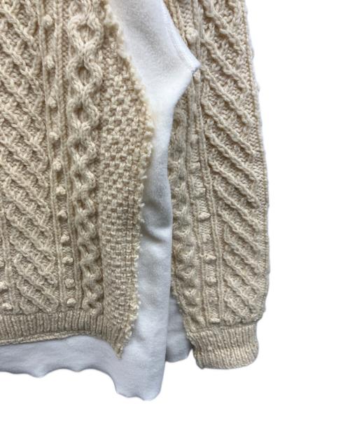 Rebuild by Needles（リビルドバイニードルス）Rebuild by Needles (リビルドバイニードルス) FISHERMAN SWEATER ベージュ サイズ:Mの古着・服飾アイテム