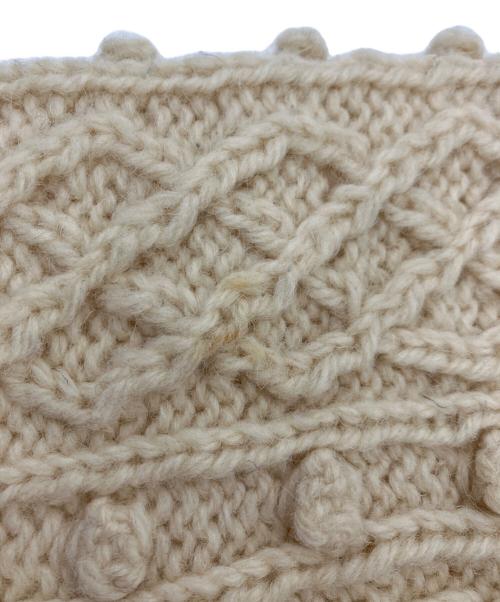 Rebuild by Needles（リビルドバイニードルス）Rebuild by Needles (リビルドバイニードルス) FISHERMAN SWEATER ベージュ サイズ:Mの古着・服飾アイテム