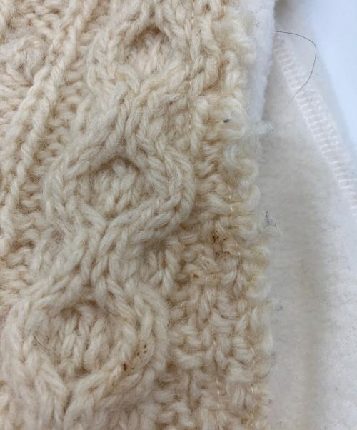 Rebuild by Needles（リビルドバイニードルス）Rebuild by Needles (リビルドバイニードルス) FISHERMAN SWEATER ベージュ サイズ:Mの古着・服飾アイテム