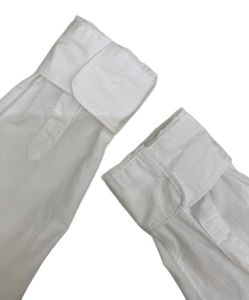 COMME des GARCONS HOMME DEUX（コムデギャルソン オム ドゥ）COMME des GARCONS HOMME DEUX (コムデギャルソン オム ドゥ) ロングスリーブシャツ ホワイト サイズ:Sの古着・服飾アイテム