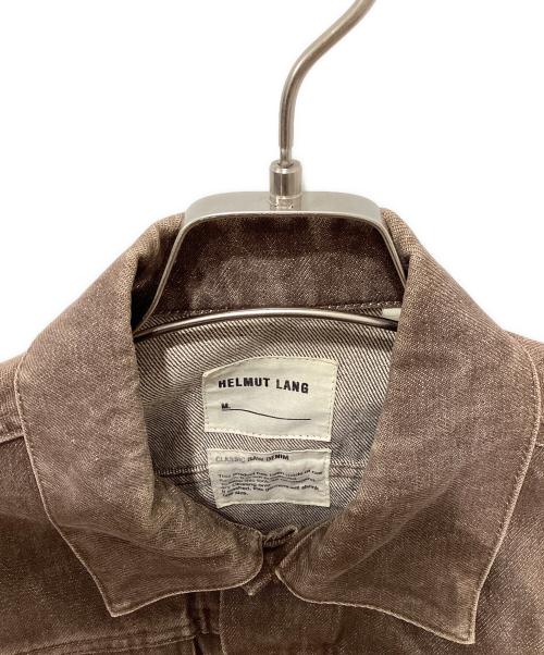 HELMUT LANG（ヘルムートラング）HELMUT LANG (ヘルムートラング) デニムジャケット ブラウン サイズ:44の古着・服飾アイテム