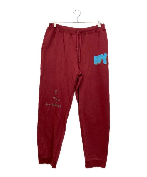 TODAY edition（トゥデイ エディション）TODAY edition (トゥデイ エディション) スウェットパンツ レッド サイズ:SIZE Lの古着・服飾アイテム