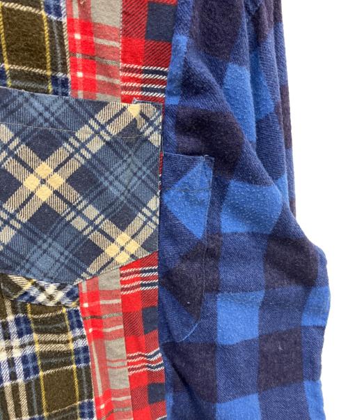 Rebuild by Needles（リビルドバイニードルス）Rebuild by Needles (リビルドバイニードルス) 再構築シャツ マルチカラー サイズ:Mの古着・服飾アイテム