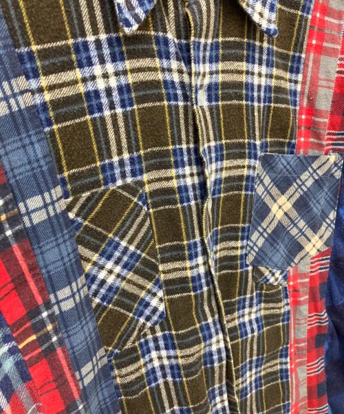 Rebuild by Needles（リビルドバイニードルス）Rebuild by Needles (リビルドバイニードルス) 再構築シャツ マルチカラー サイズ:Mの古着・服飾アイテム