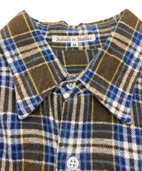 Rebuild by Needles（リビルドバイニードルス）Rebuild by Needles (リビルドバイニードルス) 再構築シャツ マルチカラー サイズ:Mの古着・服飾アイテム