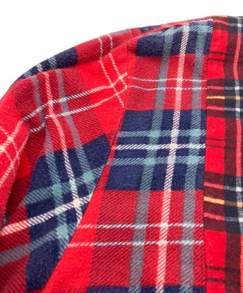 Rebuild by Needles（リビルドバイニードルス）Rebuild by Needles (リビルドバイニードルス) 再構築シャツ マルチカラー サイズ:Mの古着・服飾アイテム