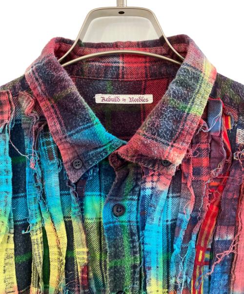 Rebuild by Needles（リビルドバイニードルス）Rebuild by Needles (リビルドバイニードルス) 再構築シャツ マルチカラー サイズ:FREEの古着・服飾アイテム