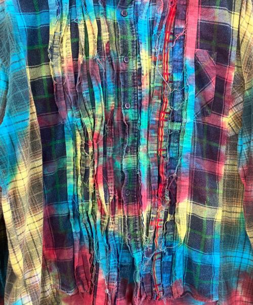 Rebuild by Needles（リビルドバイニードルス）Rebuild by Needles (リビルドバイニードルス) 再構築シャツ マルチカラー サイズ:FREEの古着・服飾アイテム