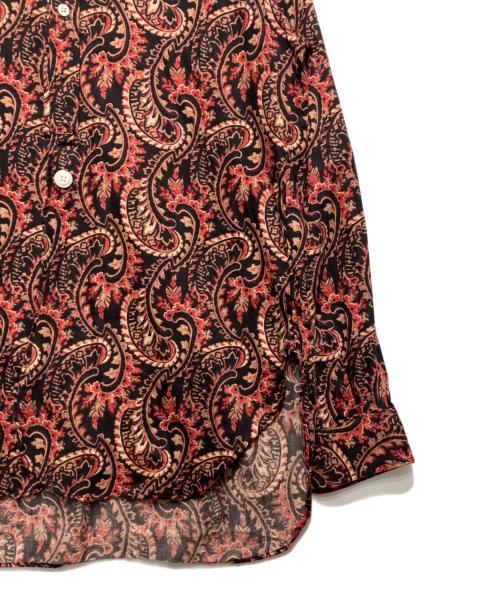 Needles（ニードルズ）Needles (ニードルズ) Pinhole EDW Shirt レッド×ブラック サイズ:sの古着・服飾アイテム