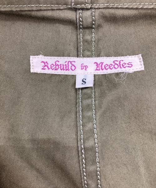 Rebuild by Needles（リビルドバイニードルス）Rebuild by Needles (リビルドバイニードルス) リメイクサルエルパンツ オリーブ サイズ:Sの古着・服飾アイテム