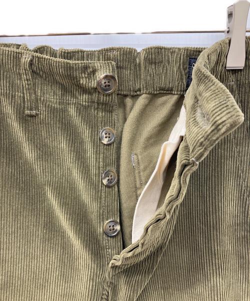 orSlow（オアスロウ）orSlow (オアスロウ) FRENCH WORK CORDUROY PANTS　コーデュロイパンツ ライトオリーブ サイズ:Sの古着・服飾アイテム