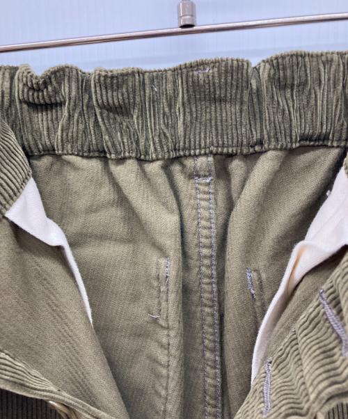 orSlow（オアスロウ）orSlow (オアスロウ) FRENCH WORK CORDUROY PANTS　コーデュロイパンツ ライトオリーブ サイズ:Sの古着・服飾アイテム