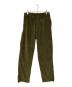 orSlow（オアスロウ）の古着「FRENCH WORK CORDUROY PANTS　コーデュロイパンツ」｜ライトオリーブ