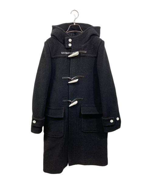 HYKE（ハイク）HYKE (ハイク) ロングダッフルコート ブラック サイズ:SIZE 2の古着・服飾アイテム