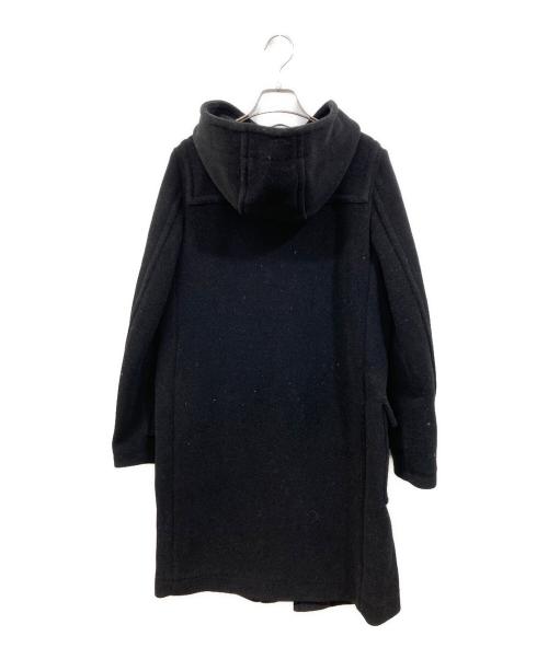 HYKE（ハイク）HYKE (ハイク) ロングダッフルコート ブラック サイズ:SIZE 2の古着・服飾アイテム