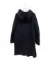 HYKE (ハイク) ロングダッフルコート ブラック サイズ:SIZE 2：8000円