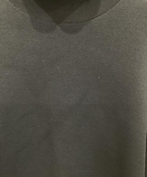 ADORE（アドーア）ADORE (アドーア) バイカラーダブルニットタートルトップス ブラック サイズ:38の古着・服飾アイテム