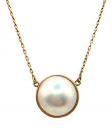 TASAKI（タサキ）の古着「Mabe Pearl Necklace マベパールネックレス」