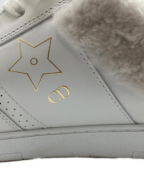 Christian Dior（クリスチャン ディオール）Christian Dior (クリスチャン ディオール) ミュールタイプスニーカー ホワイト サイズ:381/2の古着・服飾アイテム